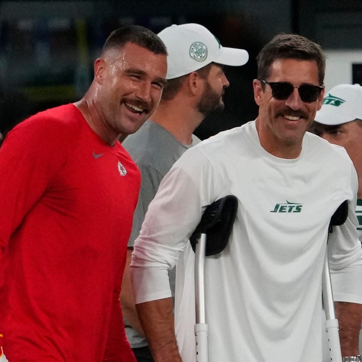 Jets - Aaron Rodgers Travis Kelce